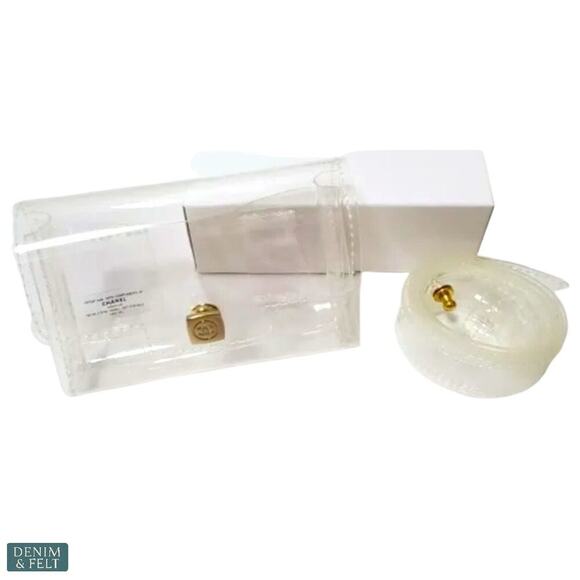 Chanel Makeup Clear Mini Belt Bag Transparent PVC Pouch Bum Bag Rare ~ NEW!! - Picture 13 of 14